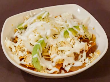 Chilaquiles Preparados