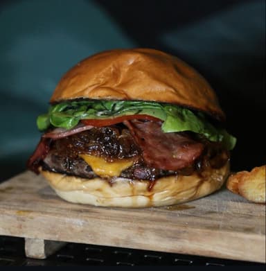 Cheese Bacon + papas