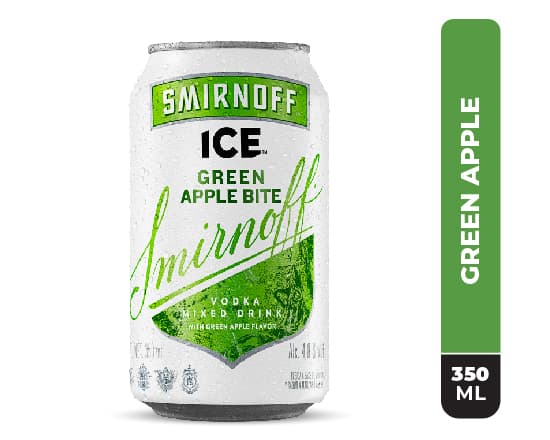 Bebida Smirnoff Ice Green Apple Lata 350 ml