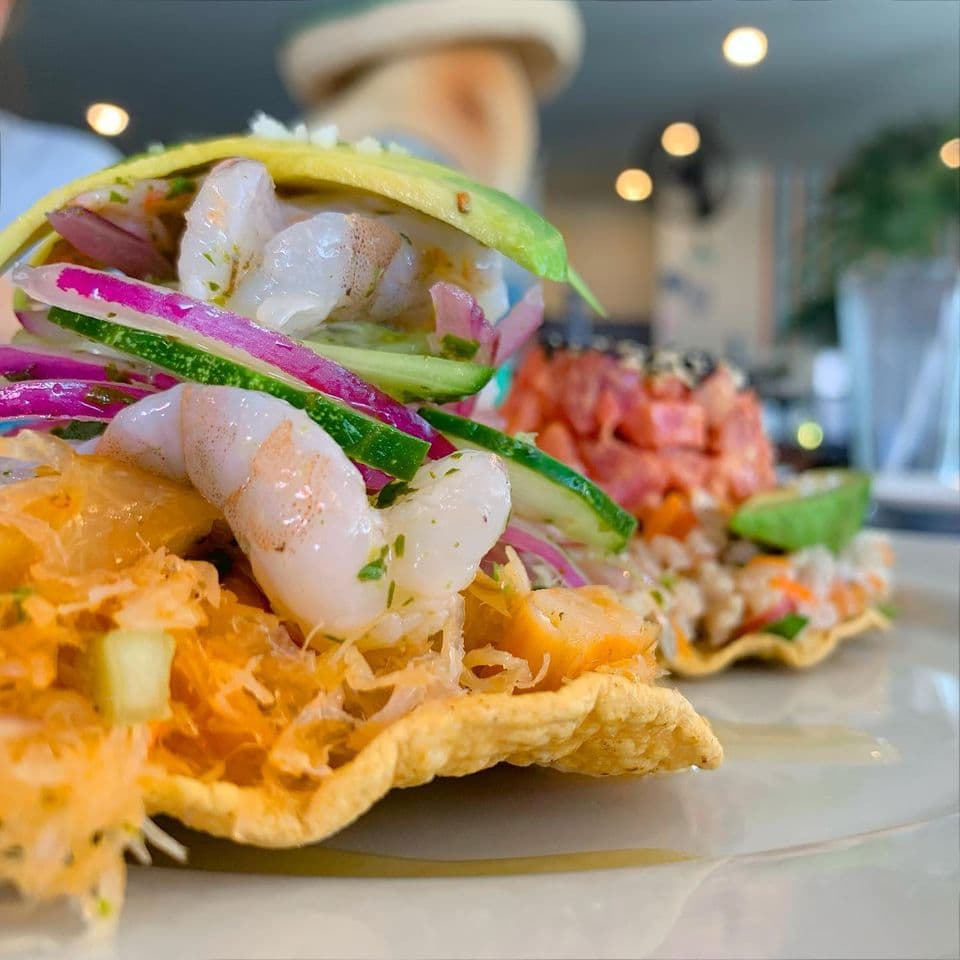 Tostada de Cora