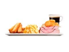 Combo. Tostadas Francesas Deluxe con Jamón