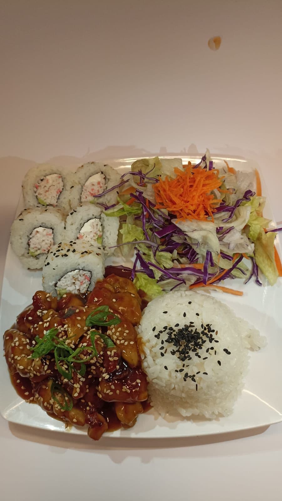 Combinación Teriyaki
