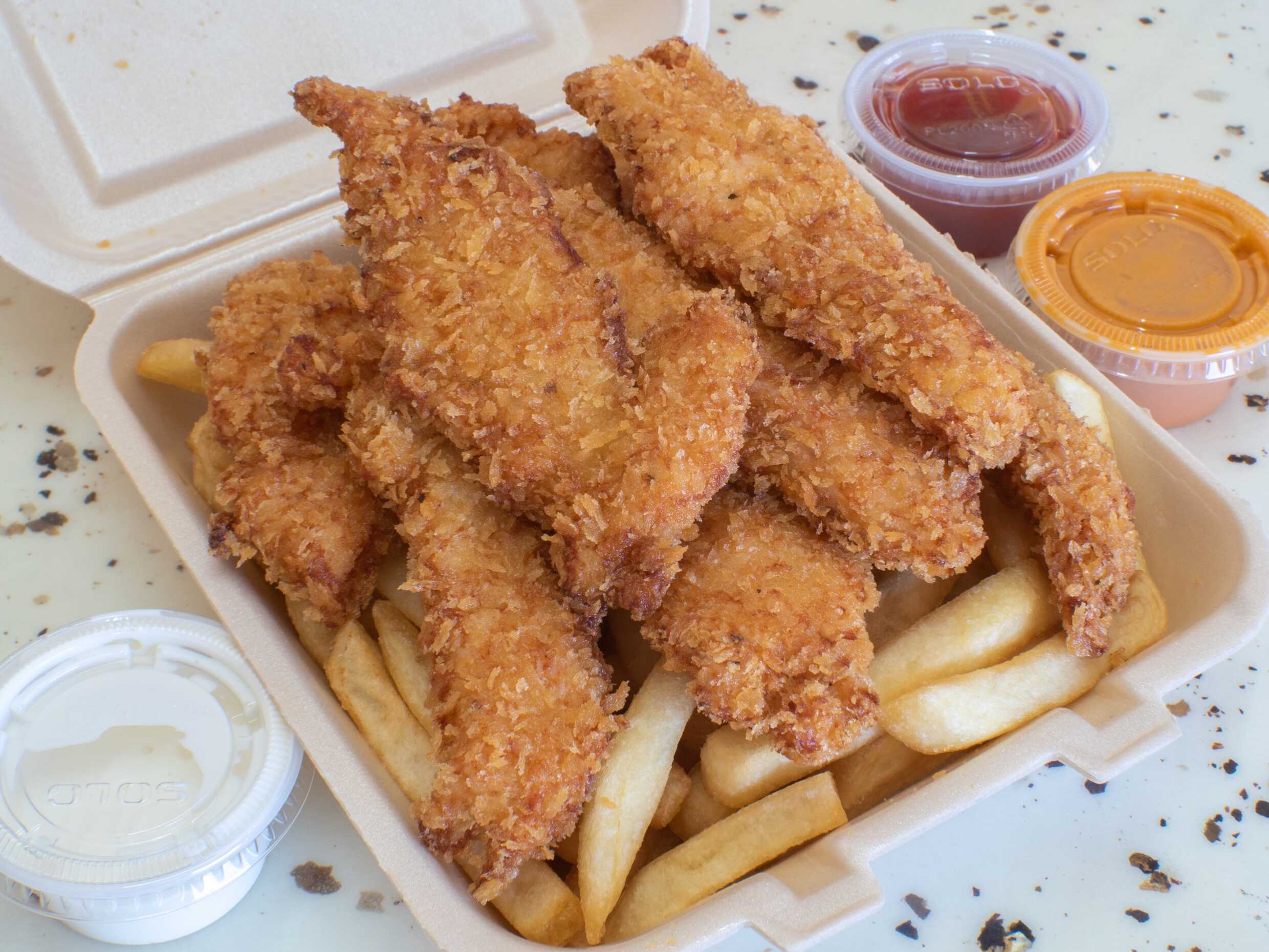 Pollo Con Papas Grande
