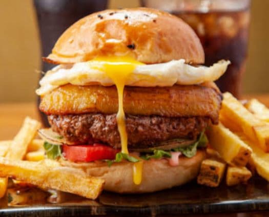Hamburguesa a lo Pobre.