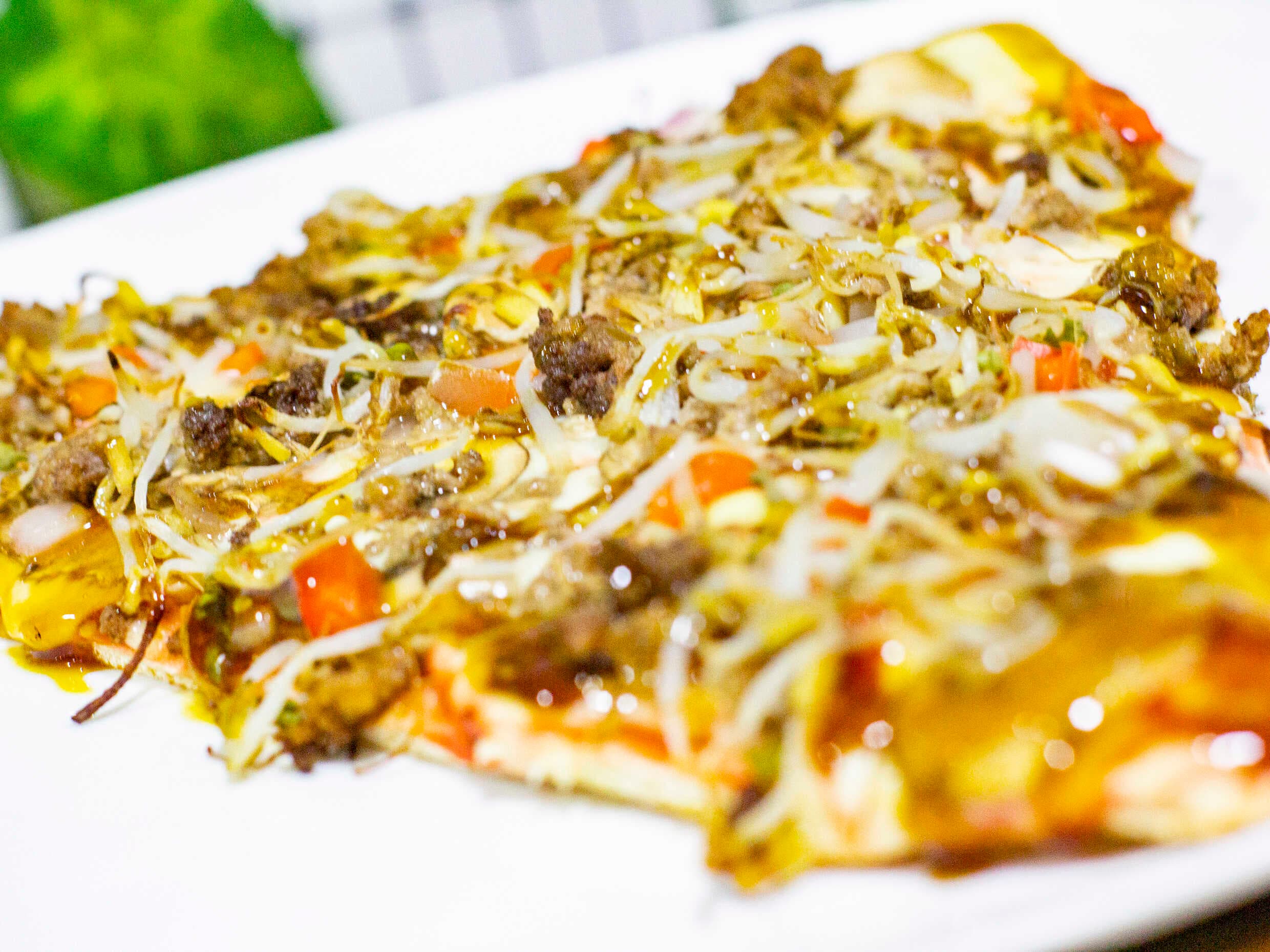 Carne teriyaki.