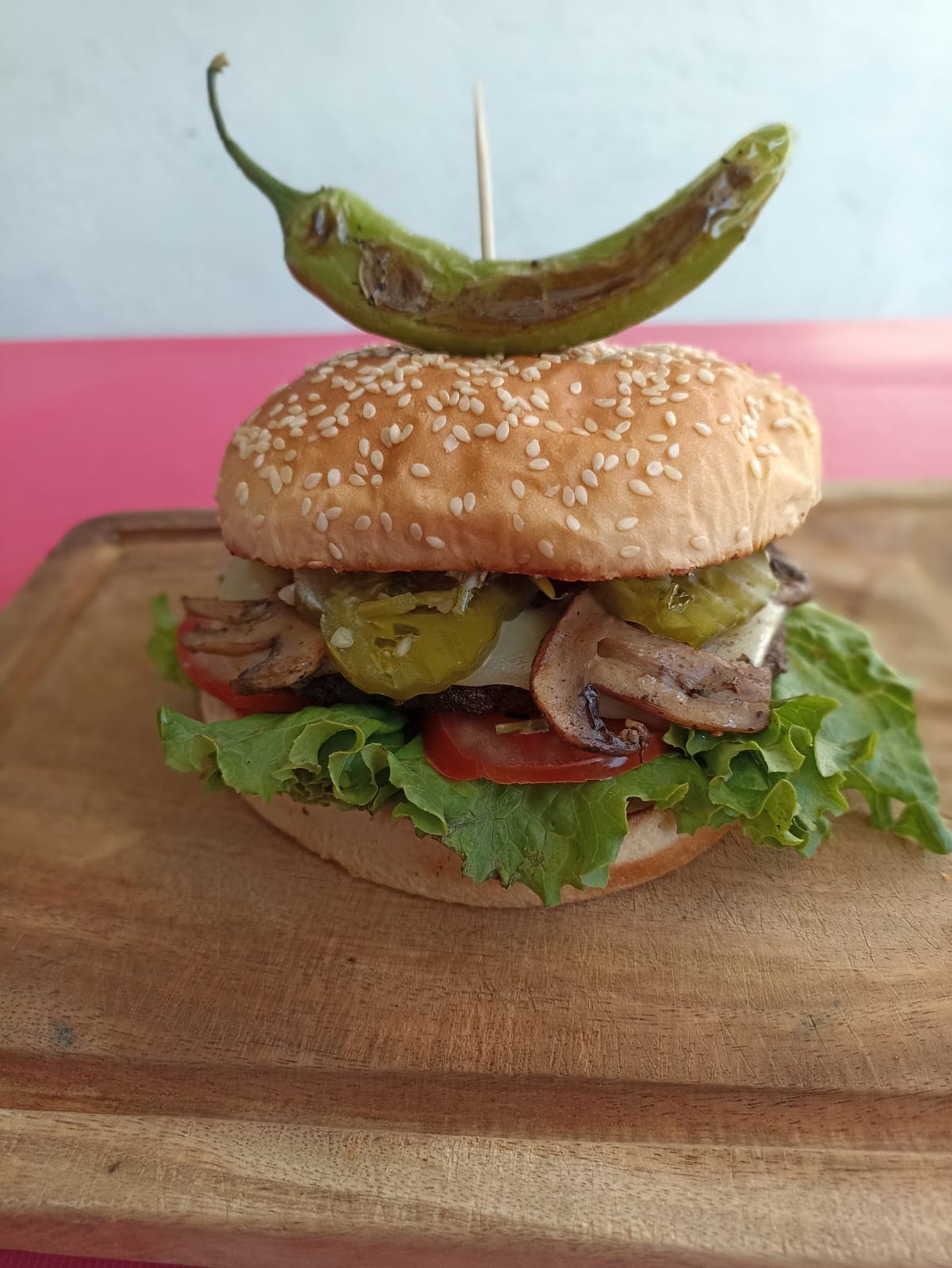 Hamburguesa con Queso