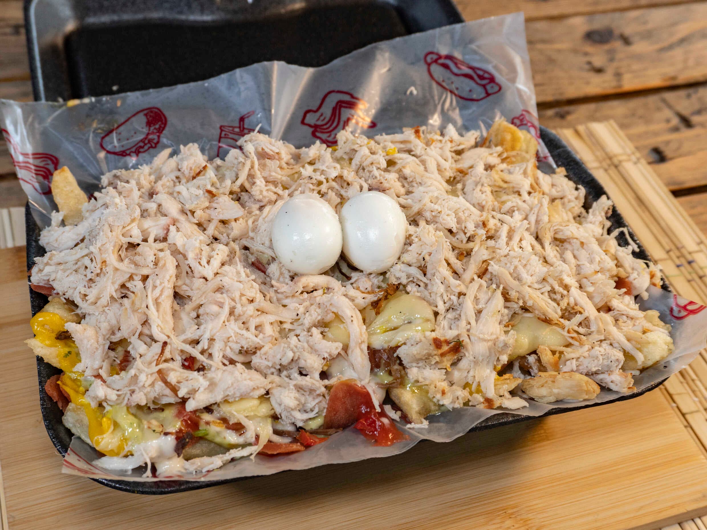 Salchipapa Pollo Grande
