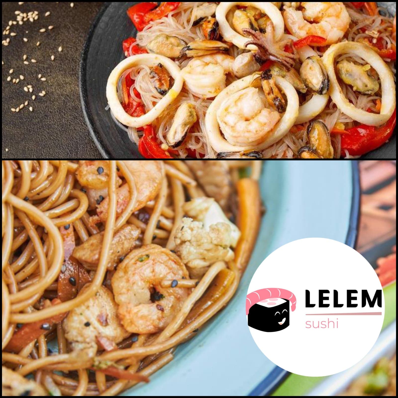 Wok Mariscos Especial.