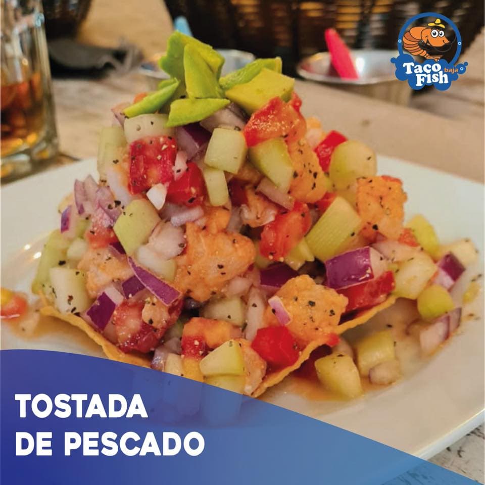 Tostada de Pescado