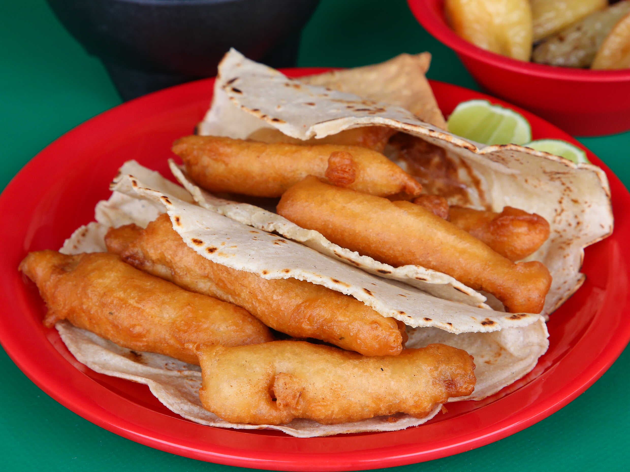 Taco de Pescado Capeado