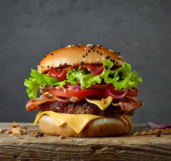 Hamburguesa Crispy.