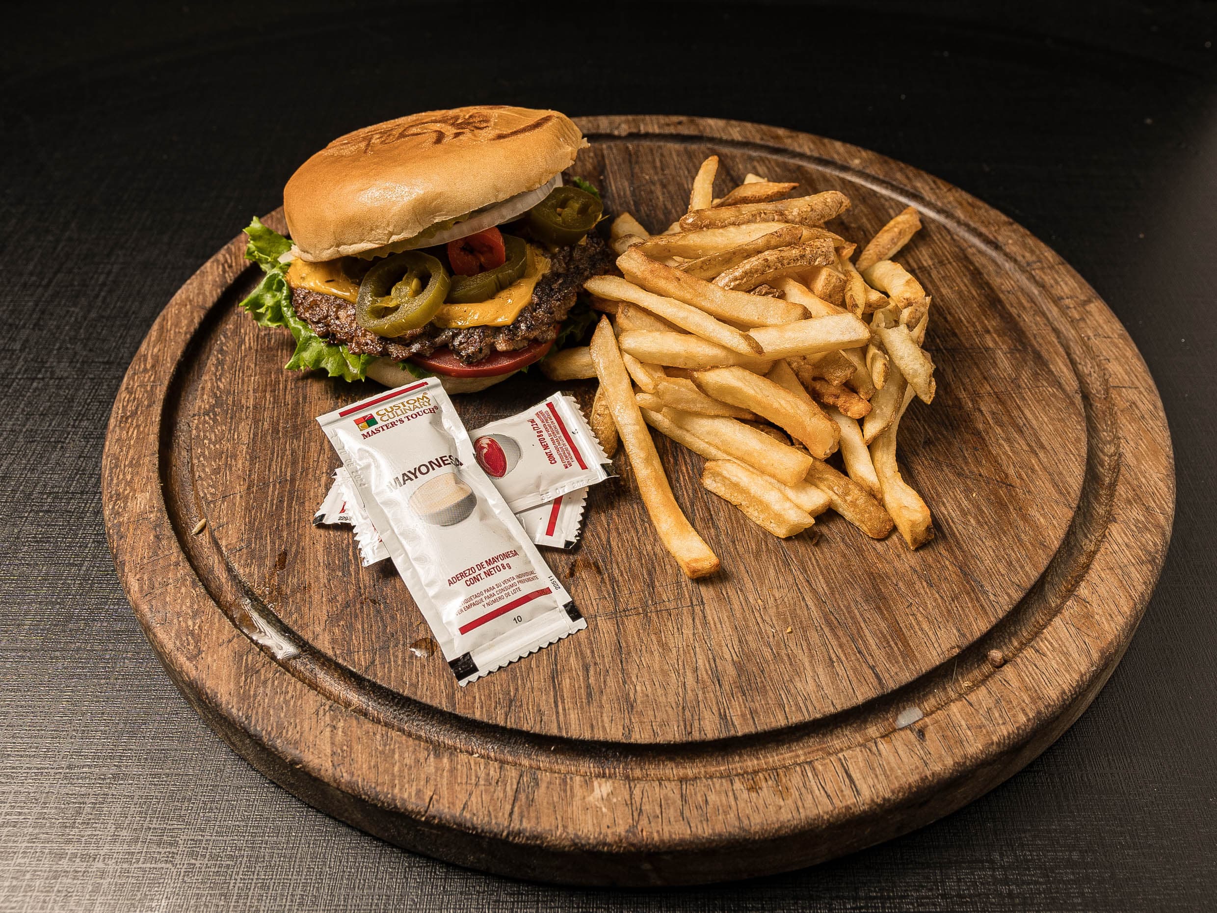 Jalapeño Burger & Fries
