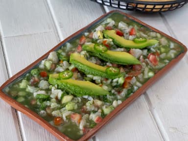 Ceviche de Pescado Mediano.