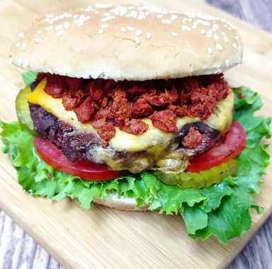 Hamburguesa con chorizo🍔
