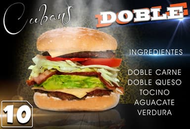 Hamburguesa Doble