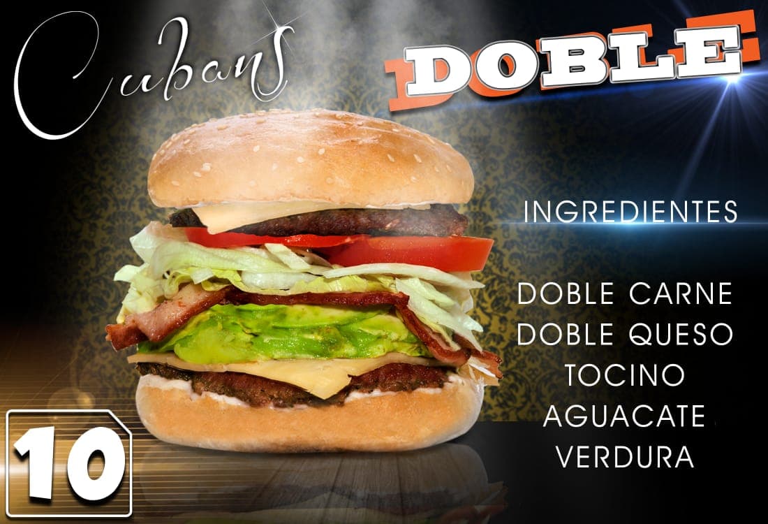 Hamburguesa Doble