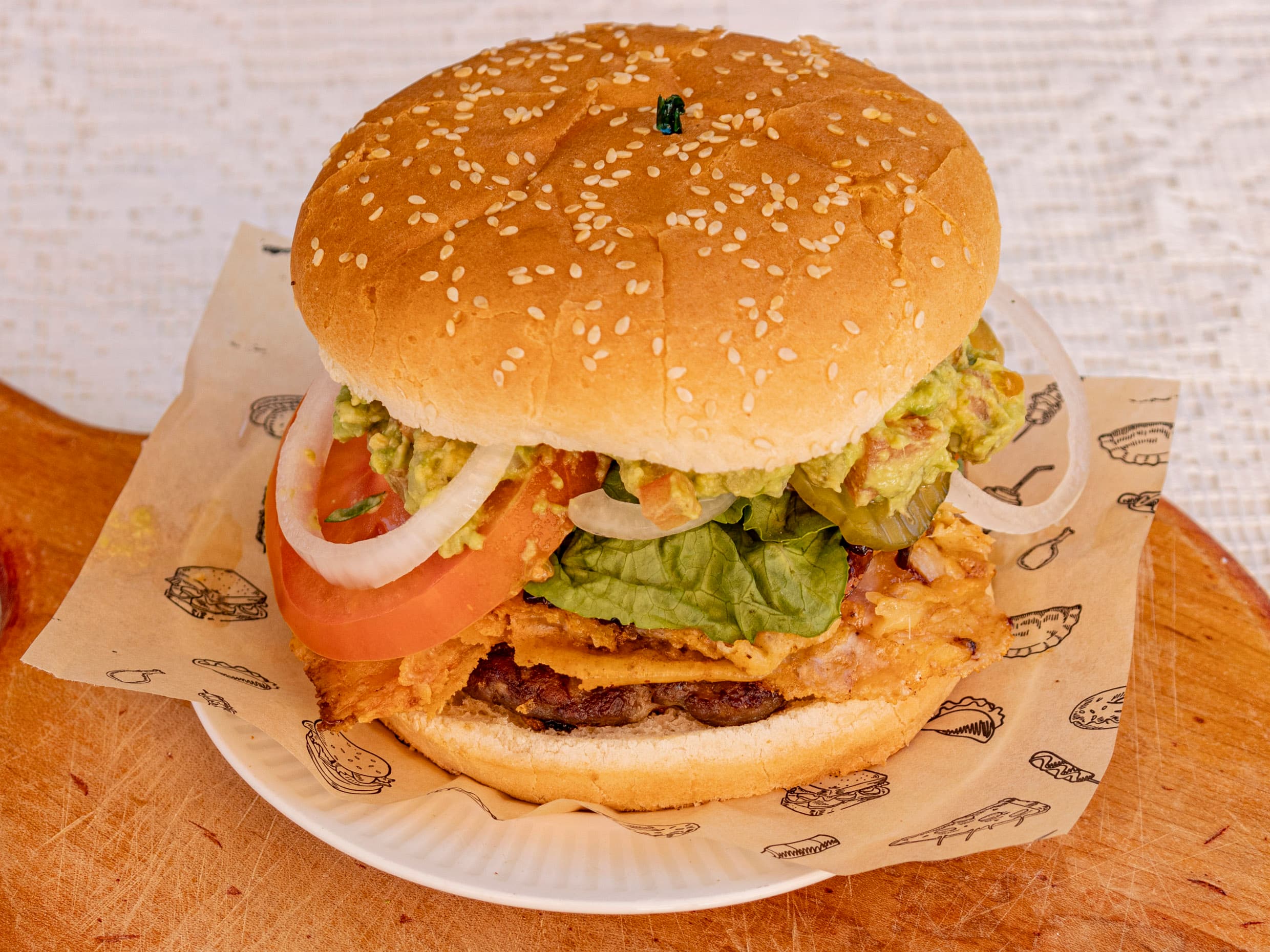 Hamburguesa Pit Bull
