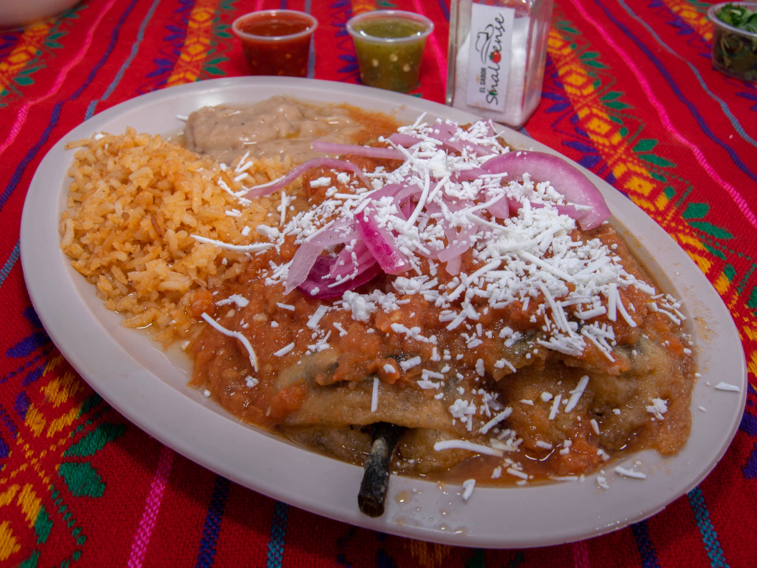 Orden de 2 Chiles Rellenos.