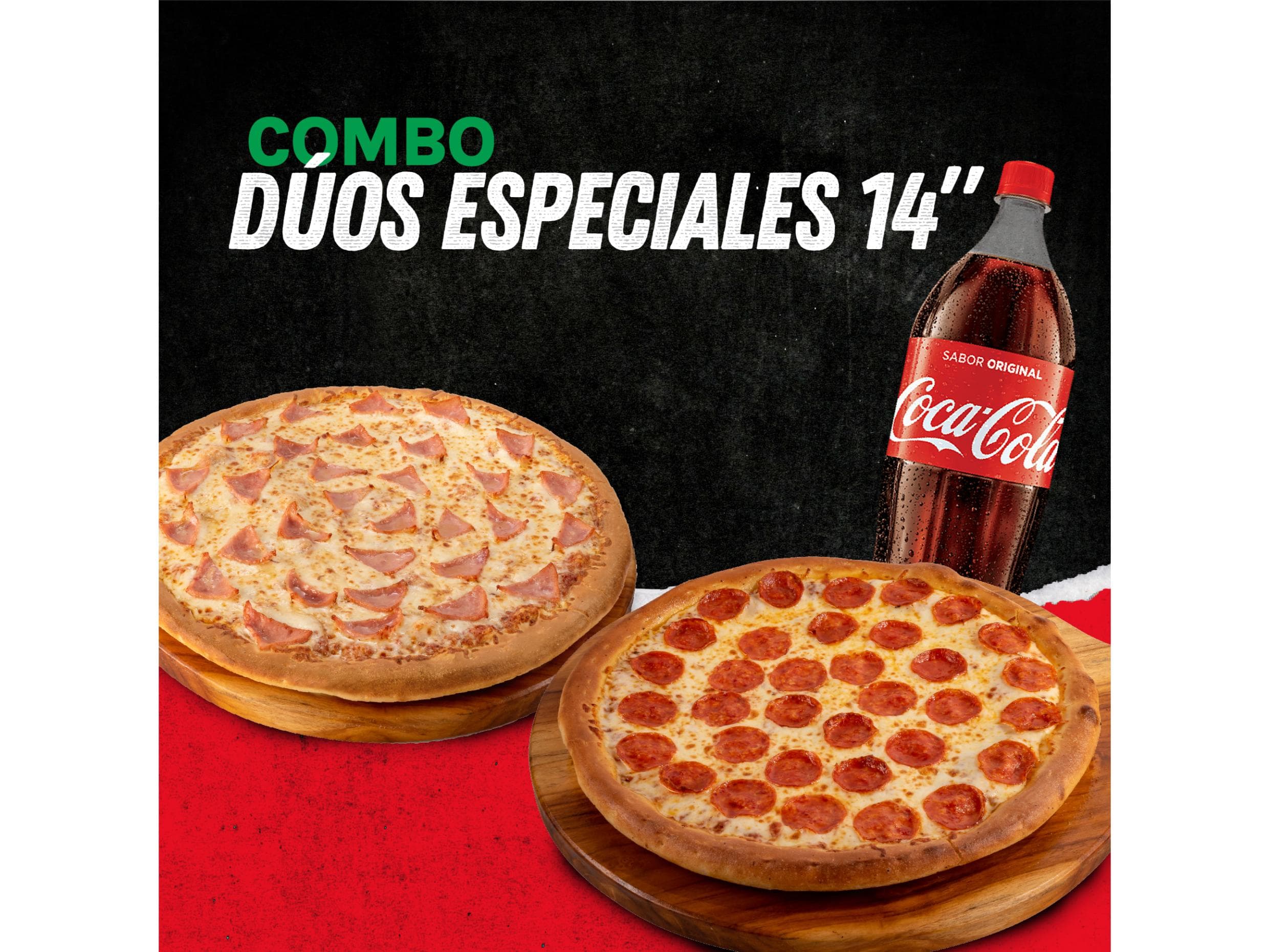 Combo-Dúos Especiales 14 pulgadas