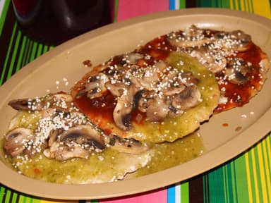 Jarochitas Veganas con Champiñón