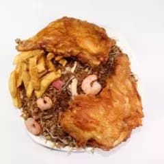 Combo Arroz Chino + Pierna Pernil Frito