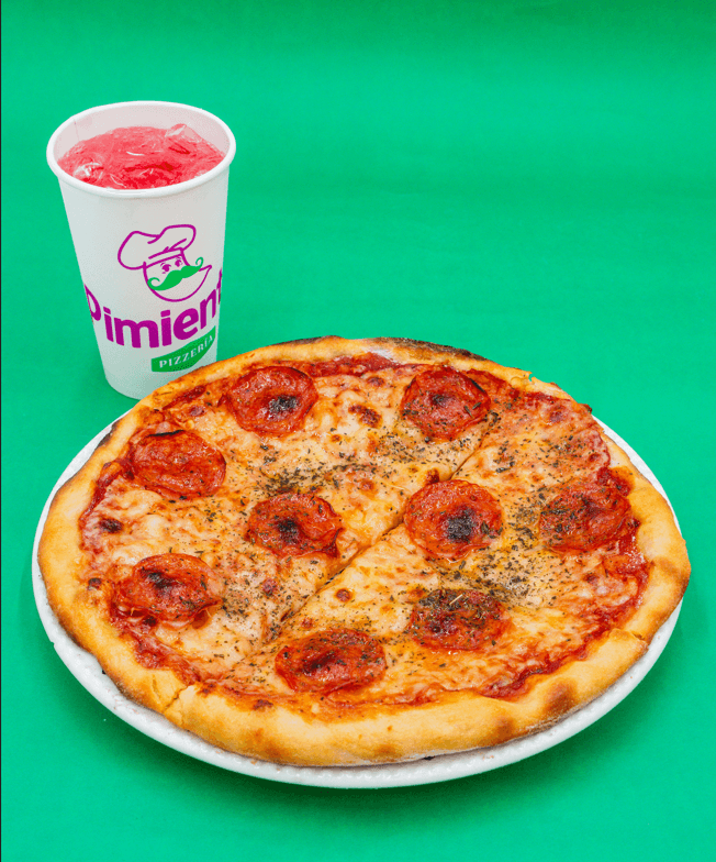 Pizza Personal + Limonada natural