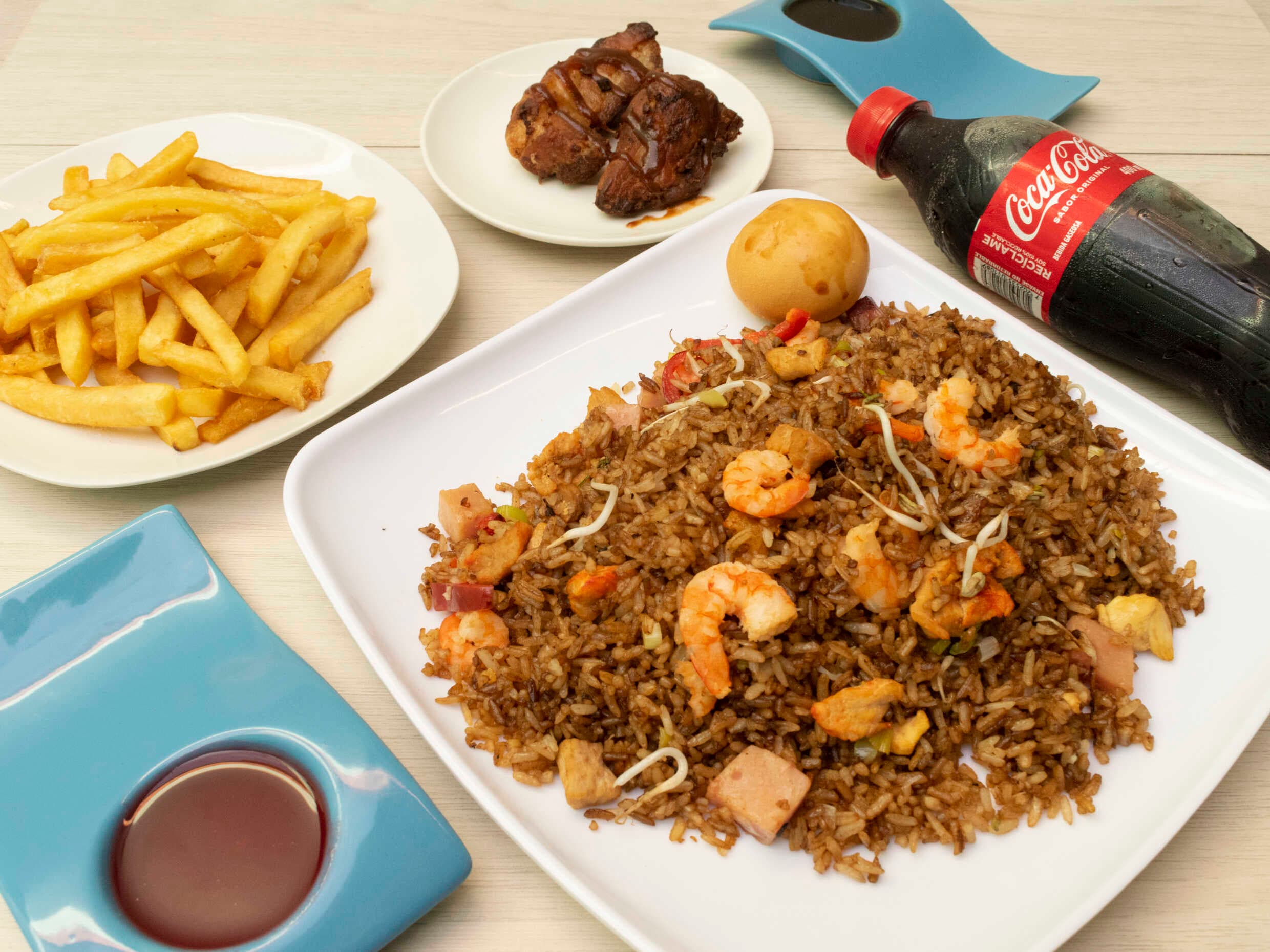 Arroz Chino + Costilla de Cerdo
