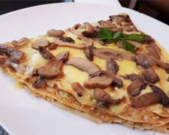 Champiñones con Manchego