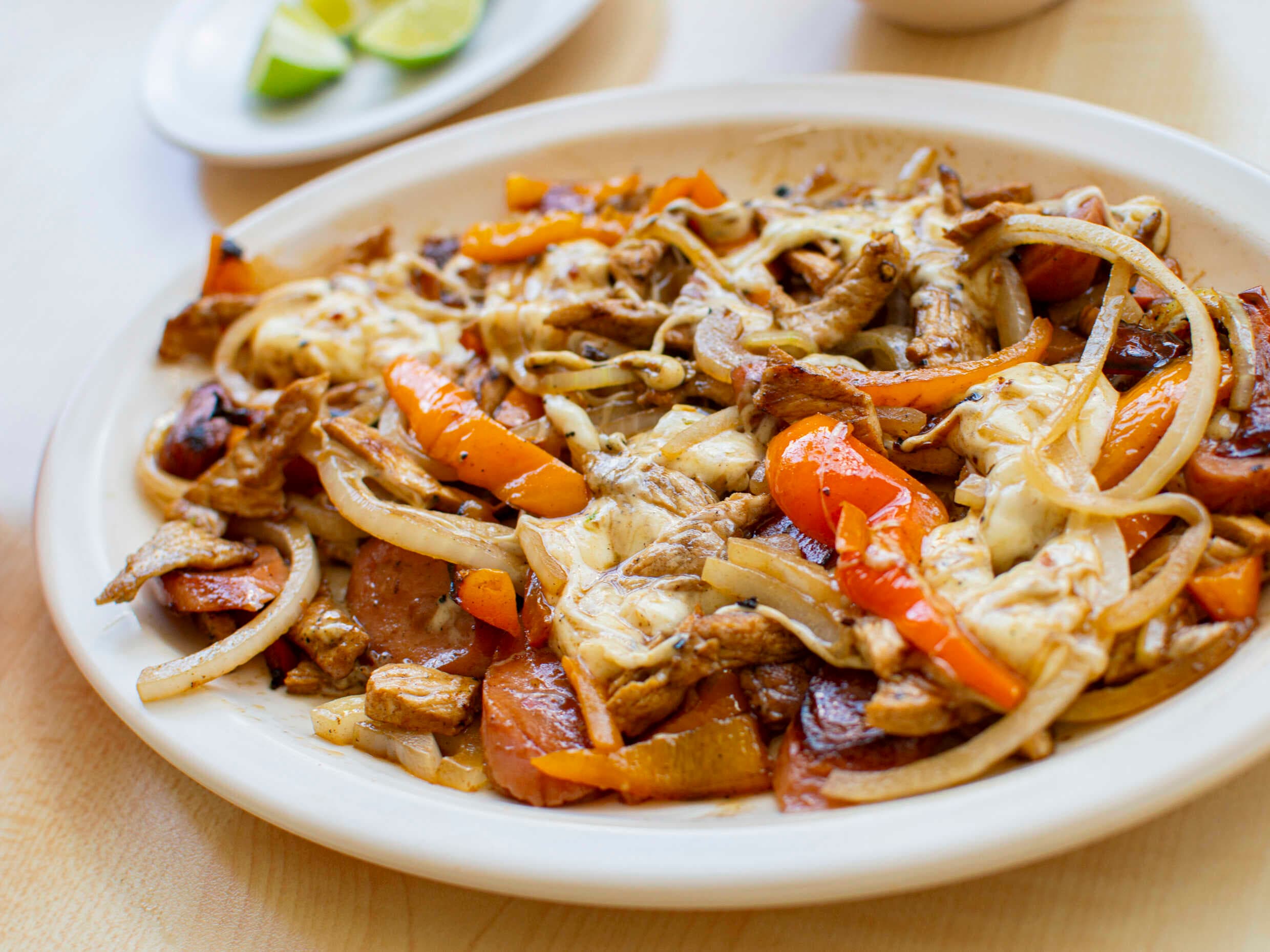 Alambre con Queso