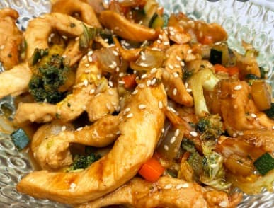 Teppanyaki Pollo