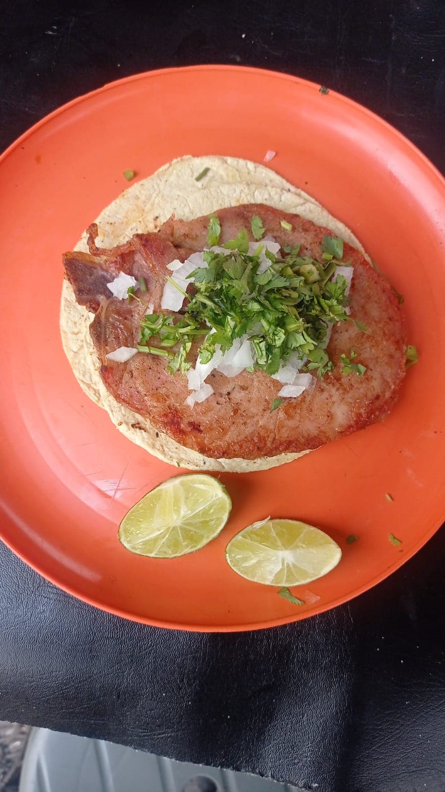 Taco de chuleta