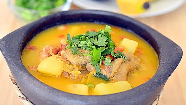 Sancocho Pequeño de Rabo