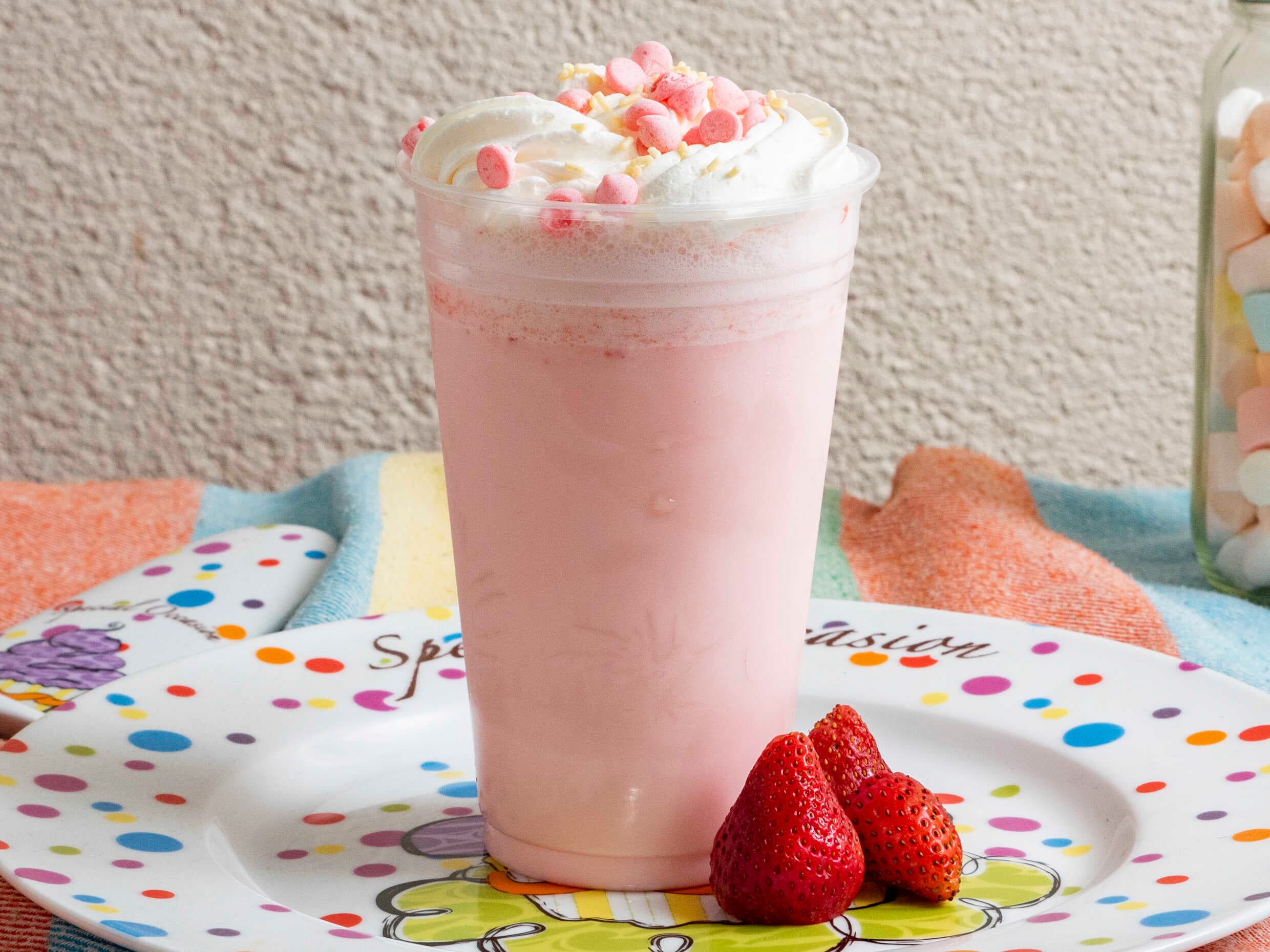 Malteada de Fresa