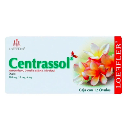 Centrassol Óvulos. 12 Óvulos.