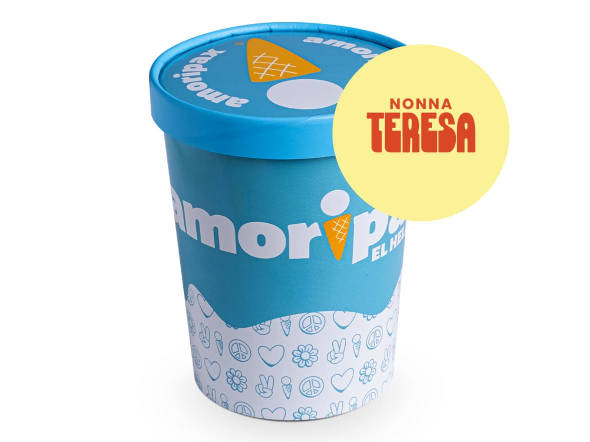 Bote Helado Nonna Teresa Amoripax 950 Ml
