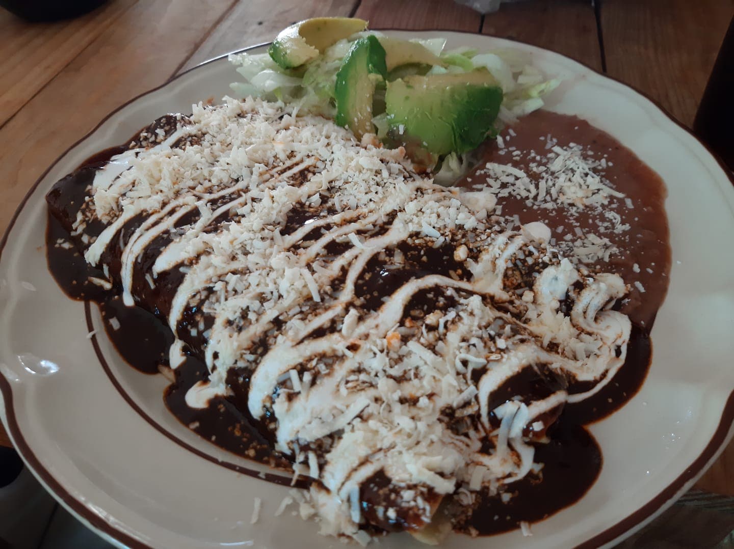 Enchiladas De Mole