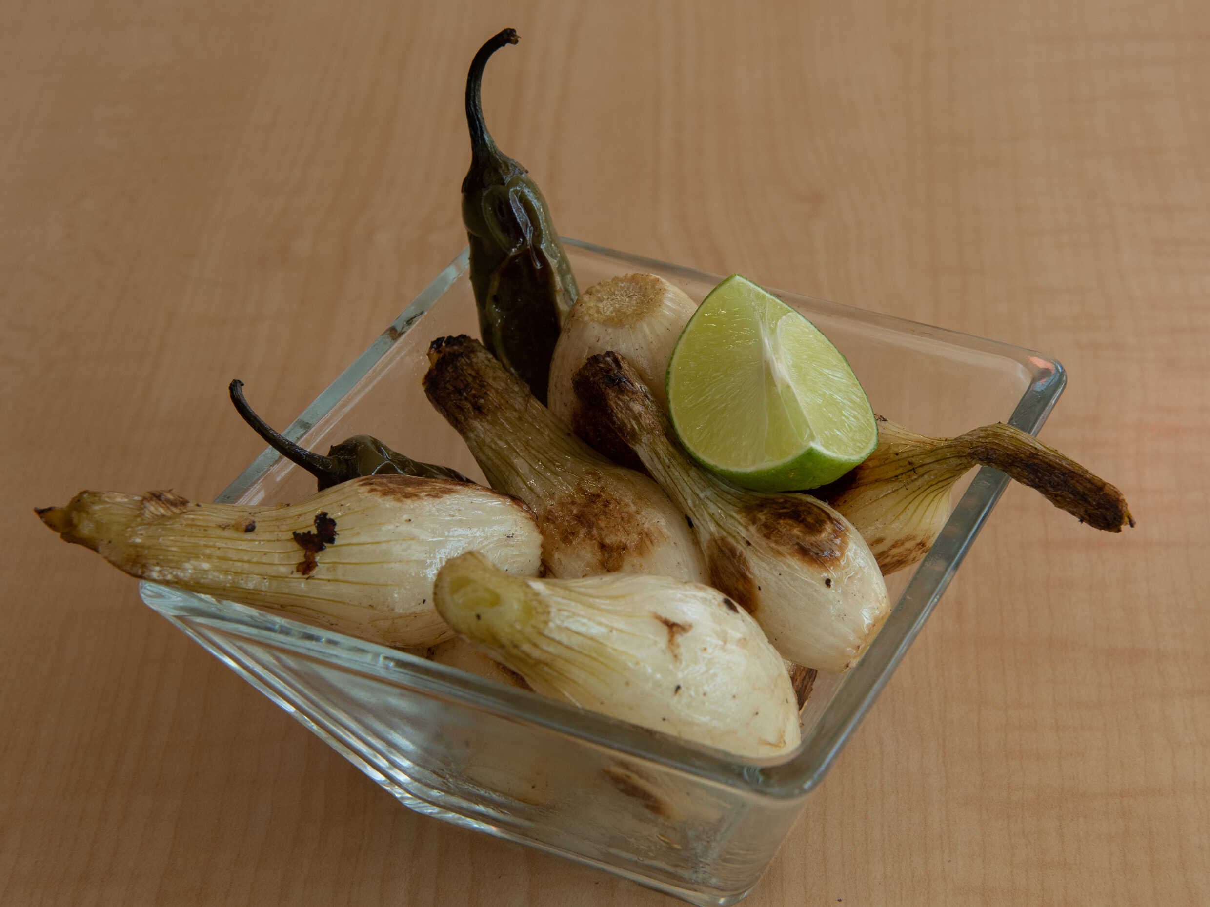 Cebollitas Asadas