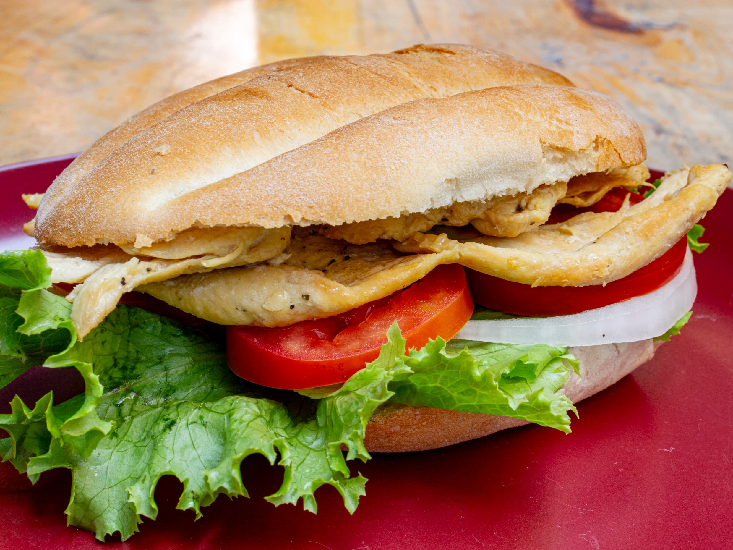Torta de pollo asado