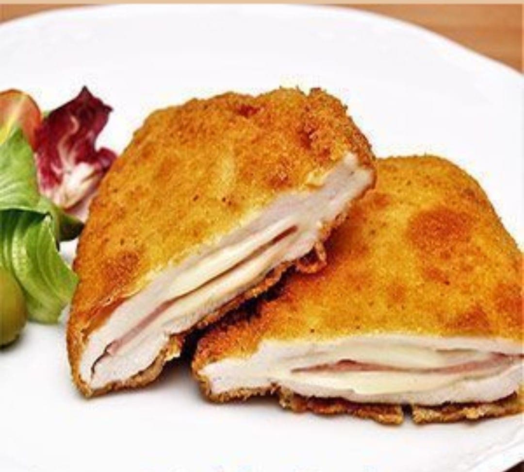 Pechuga Rellena de Queso Amarillo y Jamón