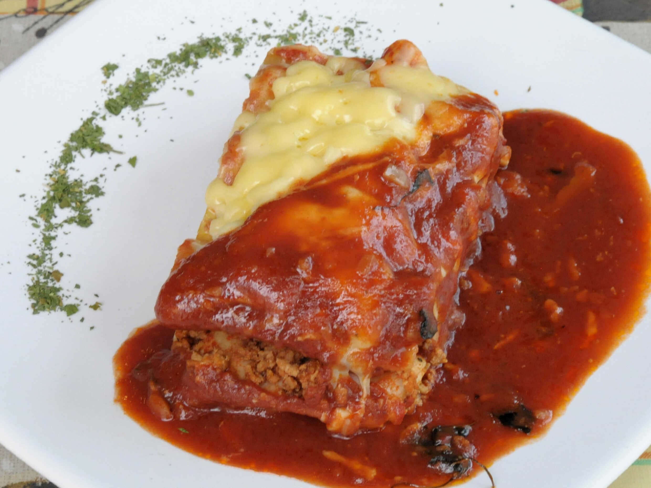 Lasaña a la Bolognesa