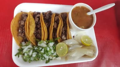 Orden de Tacos de Carne Asada.