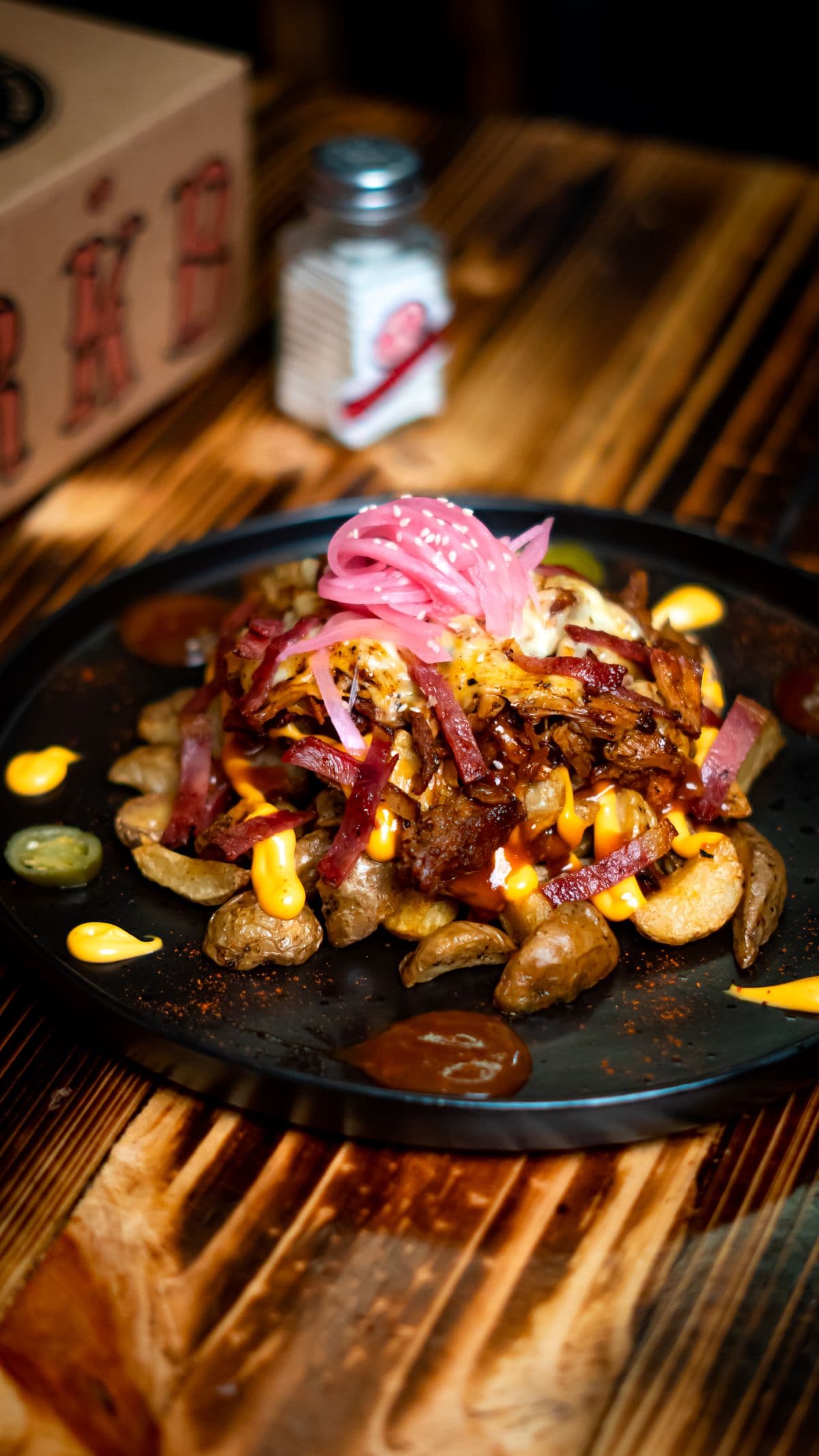 Combo Fries Pork y Gaseosa 250 ml