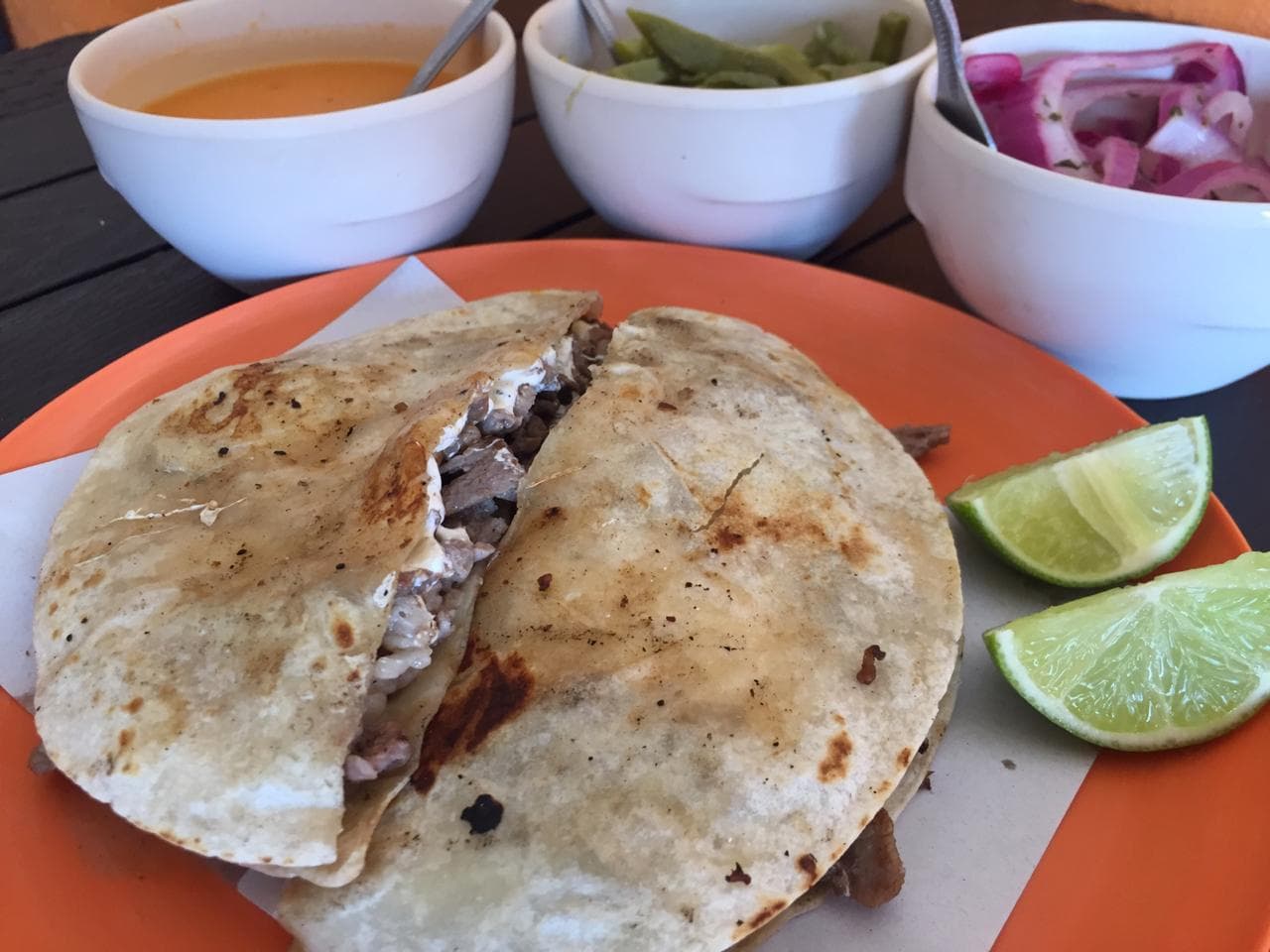 Gringa de Bistec Adobado