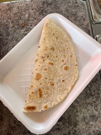 Taco de Papas con Chorizo