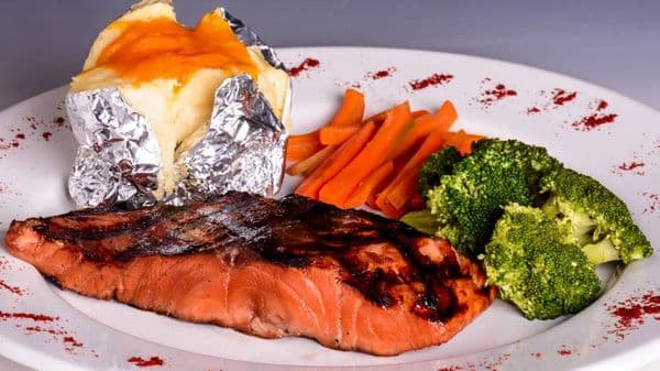 SALMON ASIATICO A LA PARRILLA