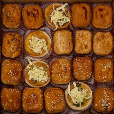 Charola de Bocadillos Calientes
