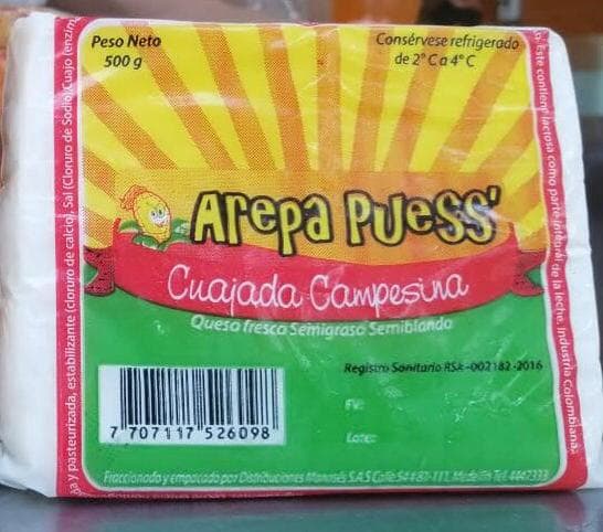 1 Liba De Queso Cuajada