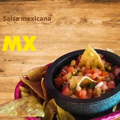 SUPER COMBO Salsa Mexicana, Torta de Pastor+Bebida