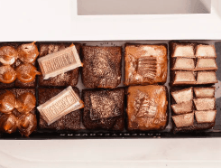 Brownies por 10 con Topping