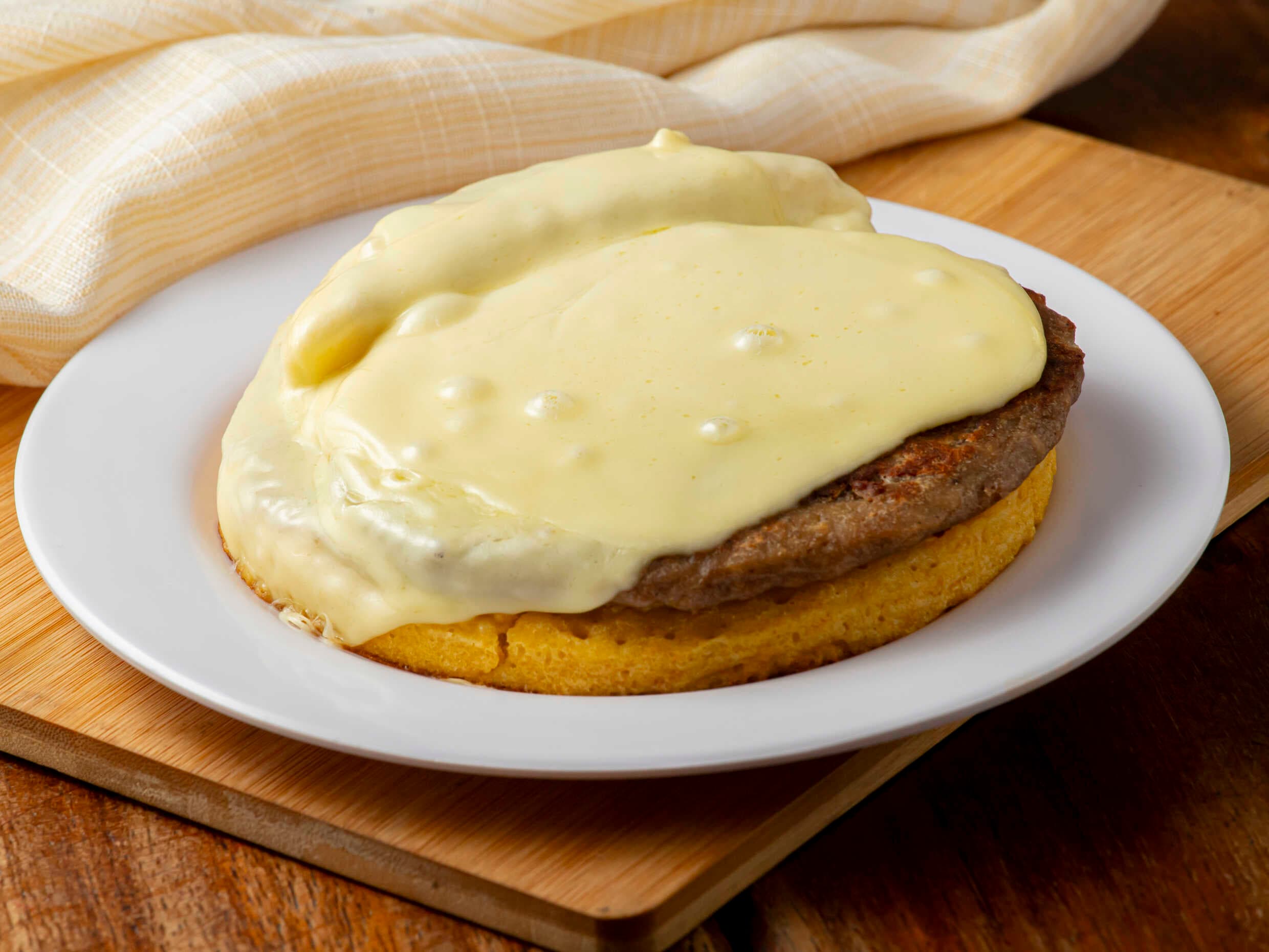 Arepa de choclo Burger